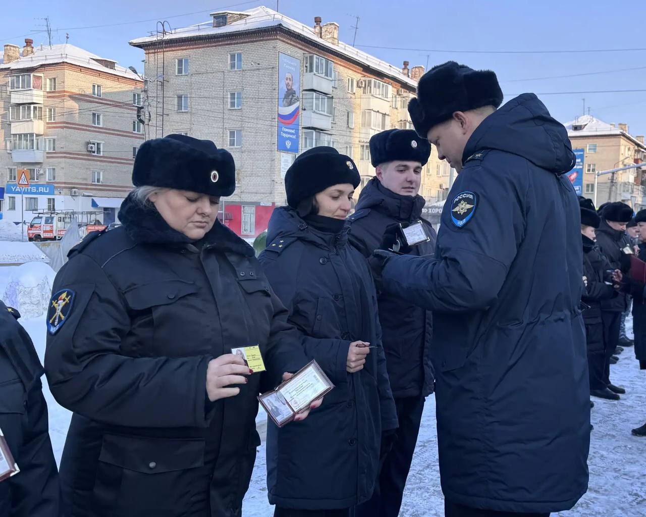 В Биробиджане прошел гарнизонный развод В Биробиджане прошел гарнизонный развод