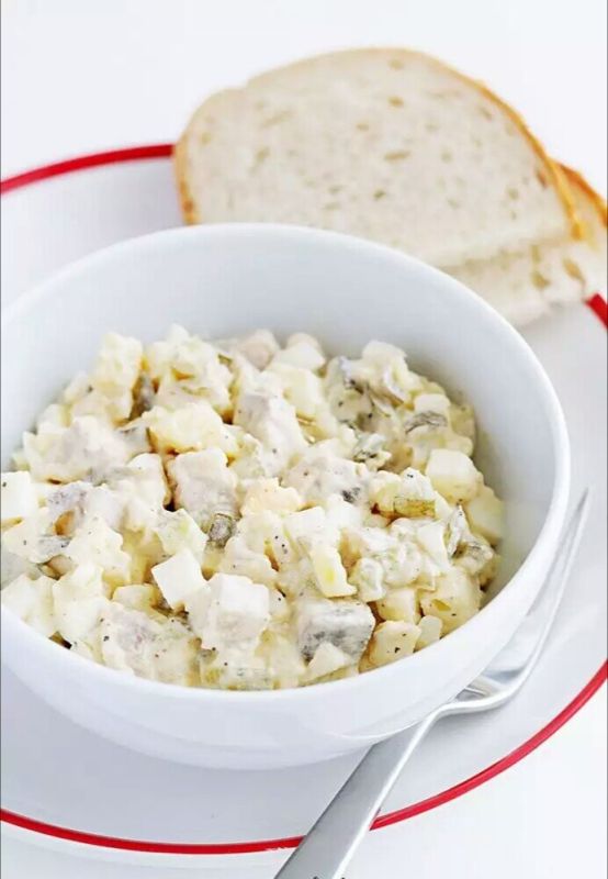 Селедка под оливье: уникальный салат с особой заправкой