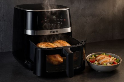 Классический салат Цезарь: секреты идеальной куриной грудки в аэрогриле