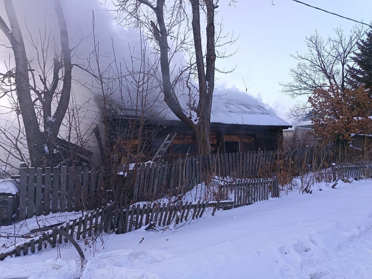Мужчина погиб в пожаре в ЕАО