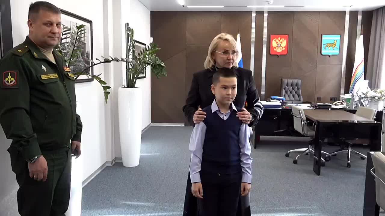 Губернатор ЕАО Мария Костюк исполнила мечту мальчика в рамках Всероссийской акции «Елка желаний»