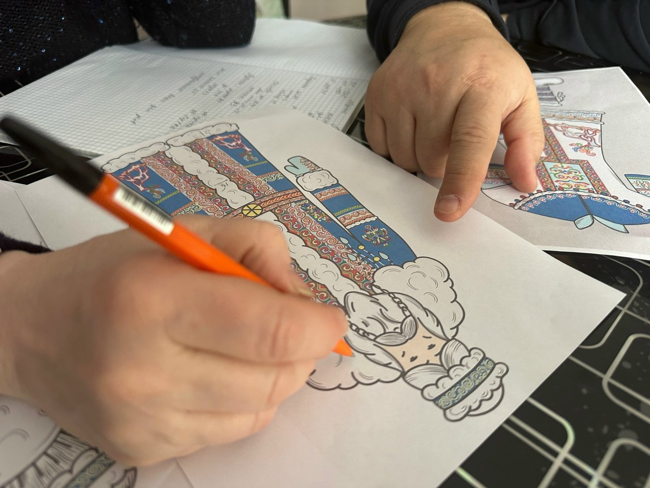 Дед Мэргэн обретает форму: как рождается бирарский Дед Мороз Дед Мэргэн обретает форму: как рождается бирарский Дед Мороз