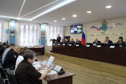 Состоялось заседание коллегии УМВД РФ по ЕАО