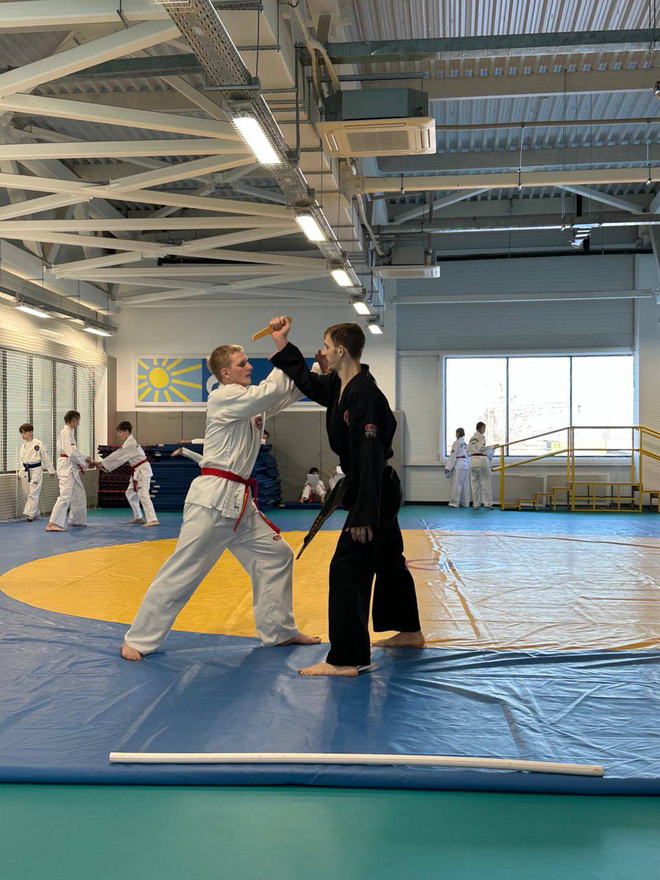 Аттестация на красные и чёрные пояса по тхэквондо ГТФ прошла в Биробиджане Аттестация на красные и чёрные пояса по тхэквондо ГТФ прошла в Биробиджане