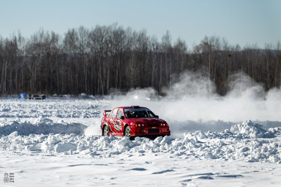 В с. Раздольное прошел второй этап Кубка ЕАО по ралли-спринту «Ледовая битва»