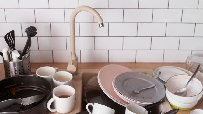 Опасность замачивания грязной посуды в раковине стала очевидной