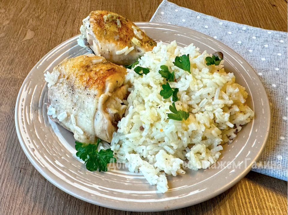 Как сделать курицу с рисом настоящим кулинарным шедевром