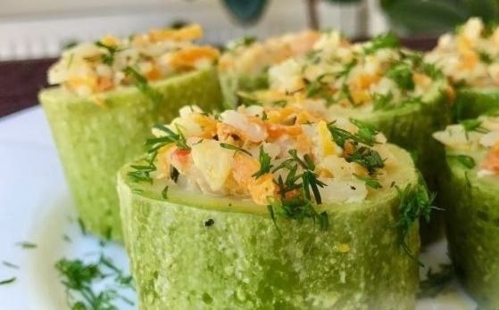 Вкусные фаршированные кабачки по-монастырски