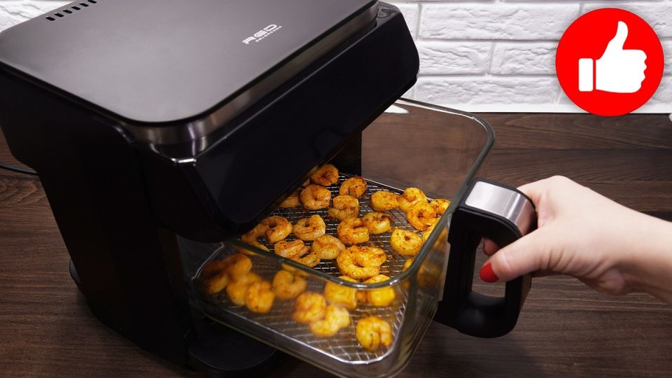 Как приготовить креветки в аэрогриле за 15 минут