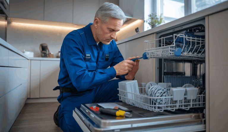 Шум в посудомоечной машине: ключевые причины и пути решения