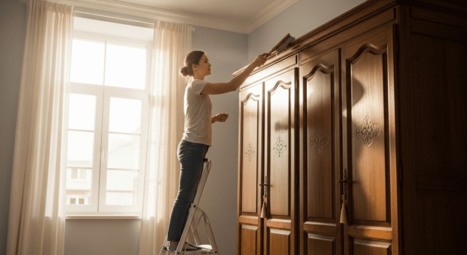 Чистка шкафа-купе: простые шаги к идеальному порядку