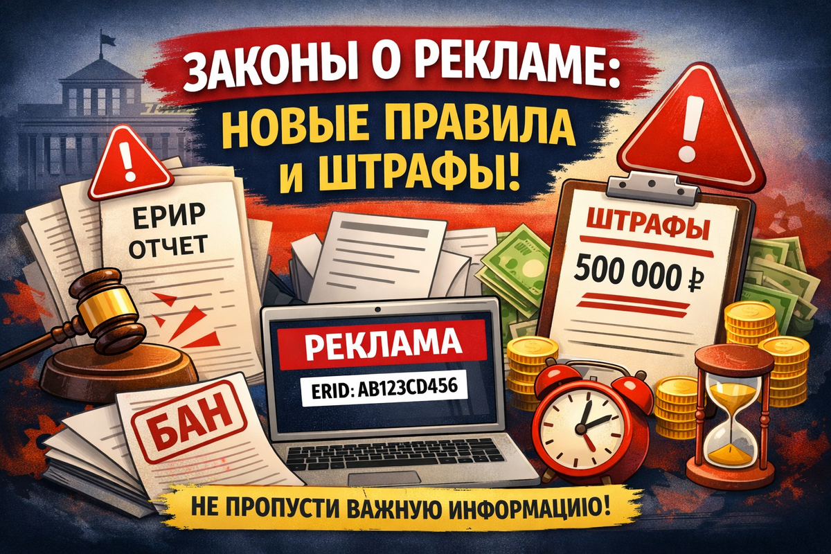 Как новые законы могут повлиять на вашу рекламу в 2026 году