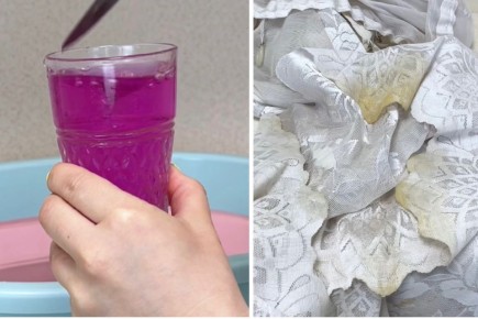 Как отбеливание тюля с помощью марганцовки удивило результатом