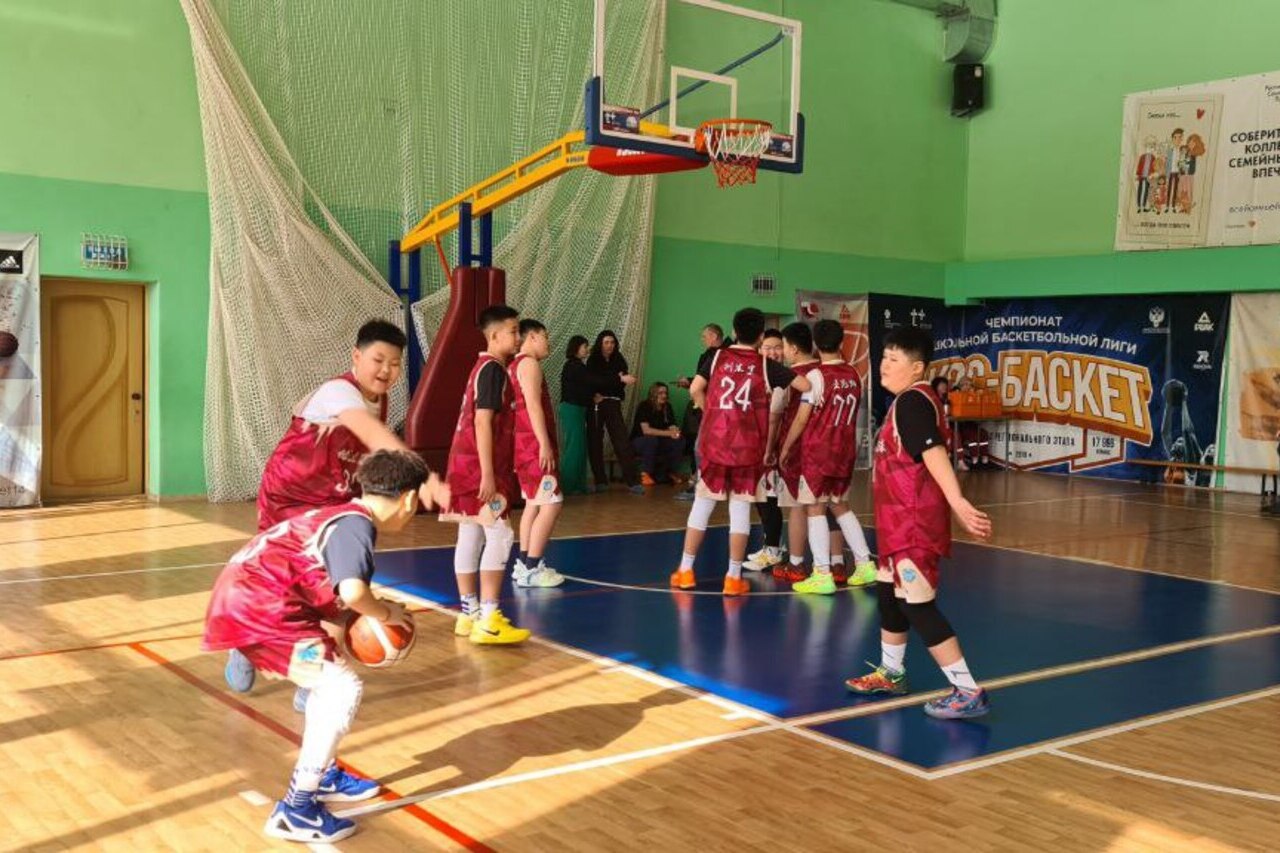 Международные соревнования по баскетболу проходят в Биробиджане