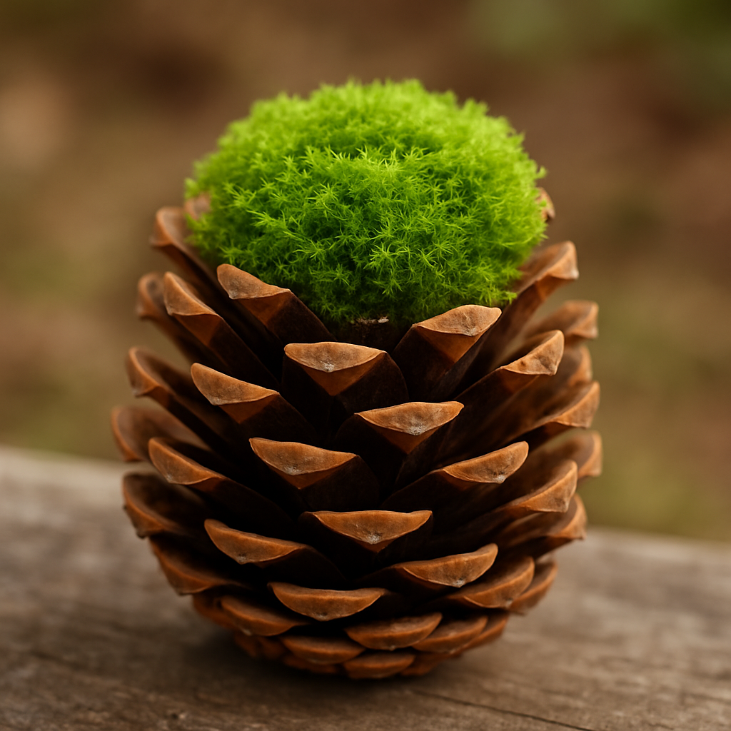 Как использовать опавшие шишки для озеленения: советы и идеи