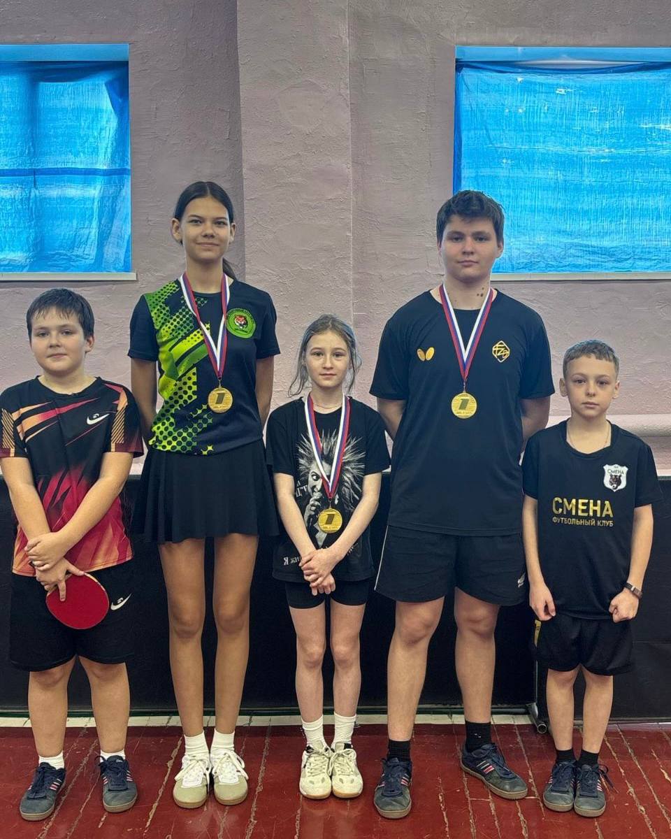 Турнир по настольному теннису состоялся в Биробиджане