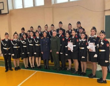 В Комсомольске-на-Амуре состоялся торжественный смотр строя и песни кадет Следственного комитета России