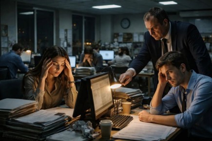 Выжимают все соки из подчинённых