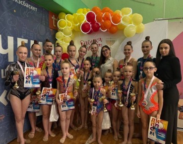 172 спортсмена приняли участие в соревнованиях по художественной гимнастике в Биробиджане