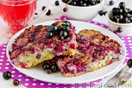 Насыщенные рецепты со смородиной