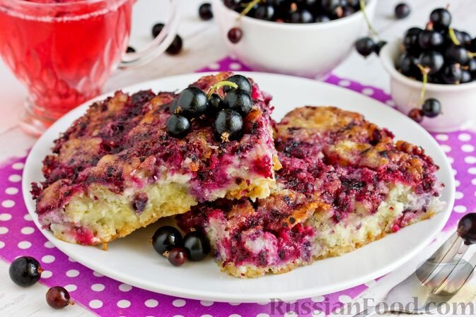 Насыщенные рецепты со смородиной