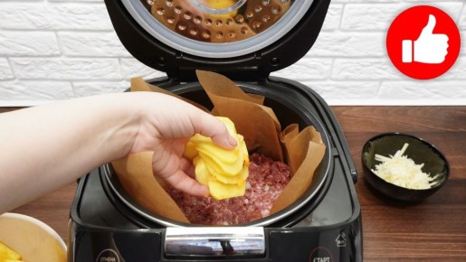 Невероятная запеканка из картофеля с мясом: простой рецепт для мультиварки
