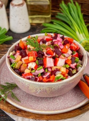 Винегрет с крабовыми палочками: свежий взгляд на классическое блюдо