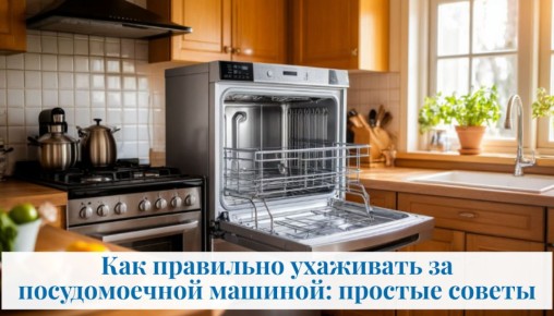 Уход за посудомоечной машиной: секреты долговечности и эффективности