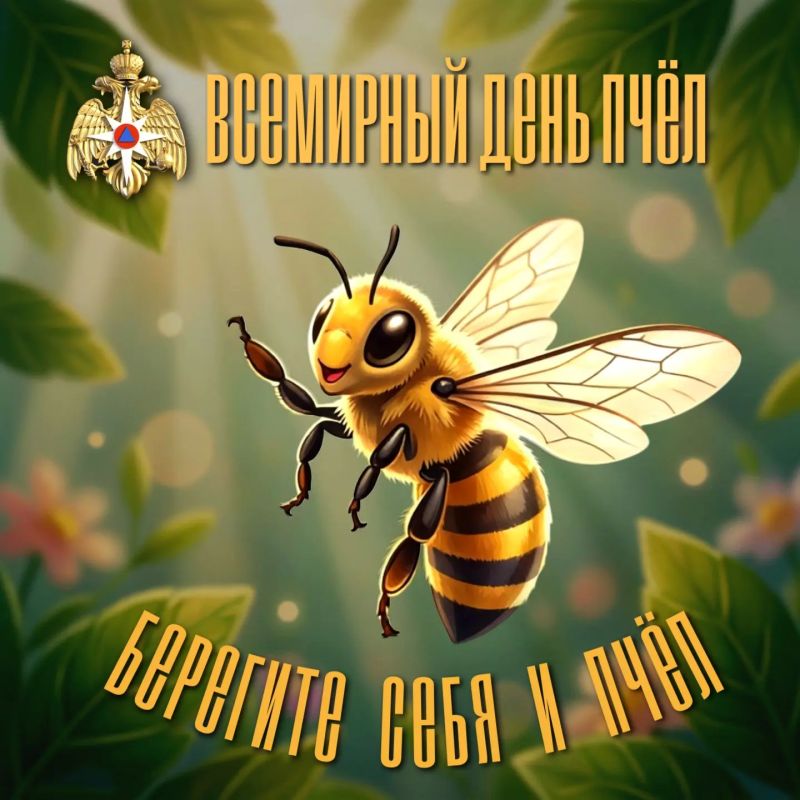 Всемирный день пчёл - 20 мая