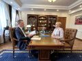 Михаил Дегтярёв: Провел встречу с губернатором Еврейской автономной области Марией Костюк
