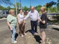Депутаты Заксобрания ЕАО и Городской Думы Биробиджана оценили ход дорожно-ремонтных работ в микрорайоне Сопка