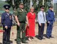 В Облучье сотрудники полиции почтили память героев Великой Отечественной Войны