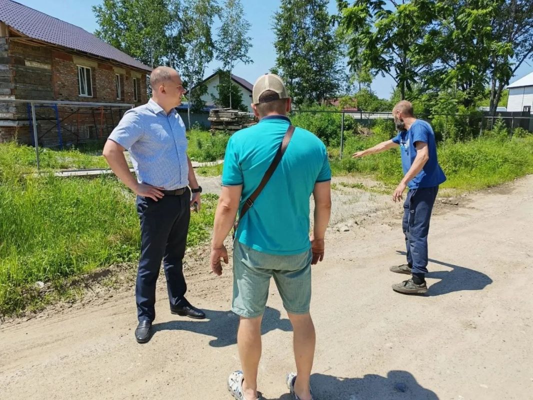 #Пообращениямгорожан. . Провел объезд на территории поселка Тукалевский #Пообращениямгорожан. . Провел объезд на территории поселка Тукалевский
