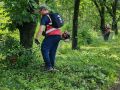 В Биробиджане продолжается летнее благоустройство