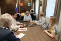 Мария Костюк: На встрече с директором Института коррекционной педагогики Татьяной Соловьевой подвели итоги совместной работы за год