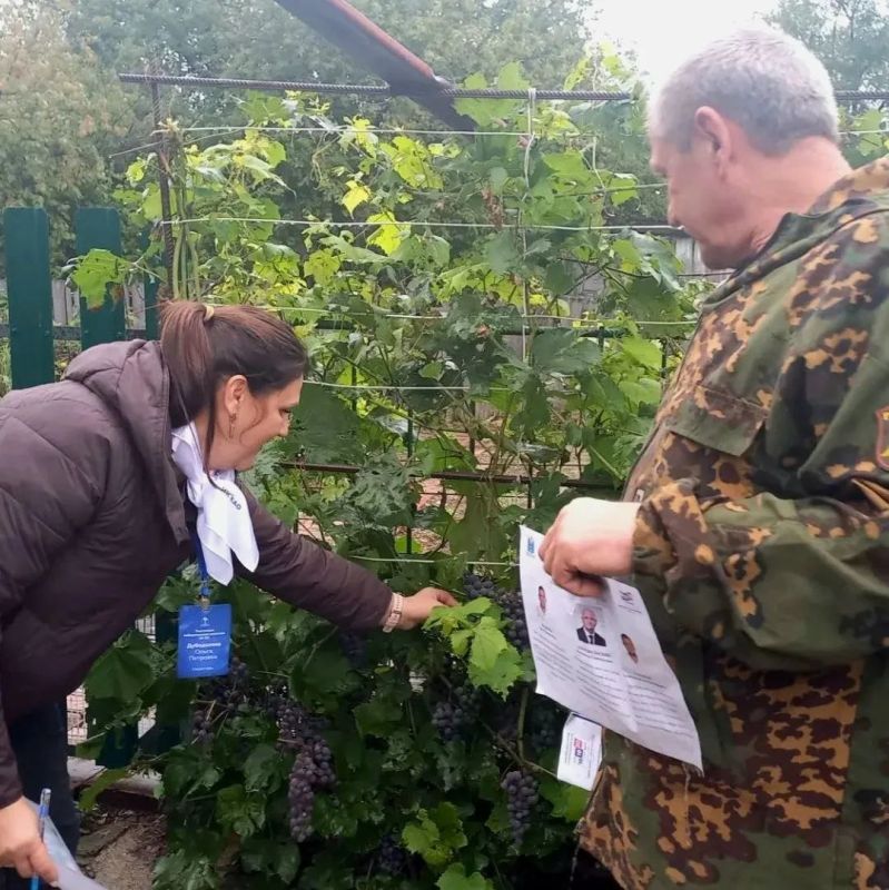 У нас про выборы знают все! И даже гуси на селе! У нас про выборы знают все! И даже гуси на селе!