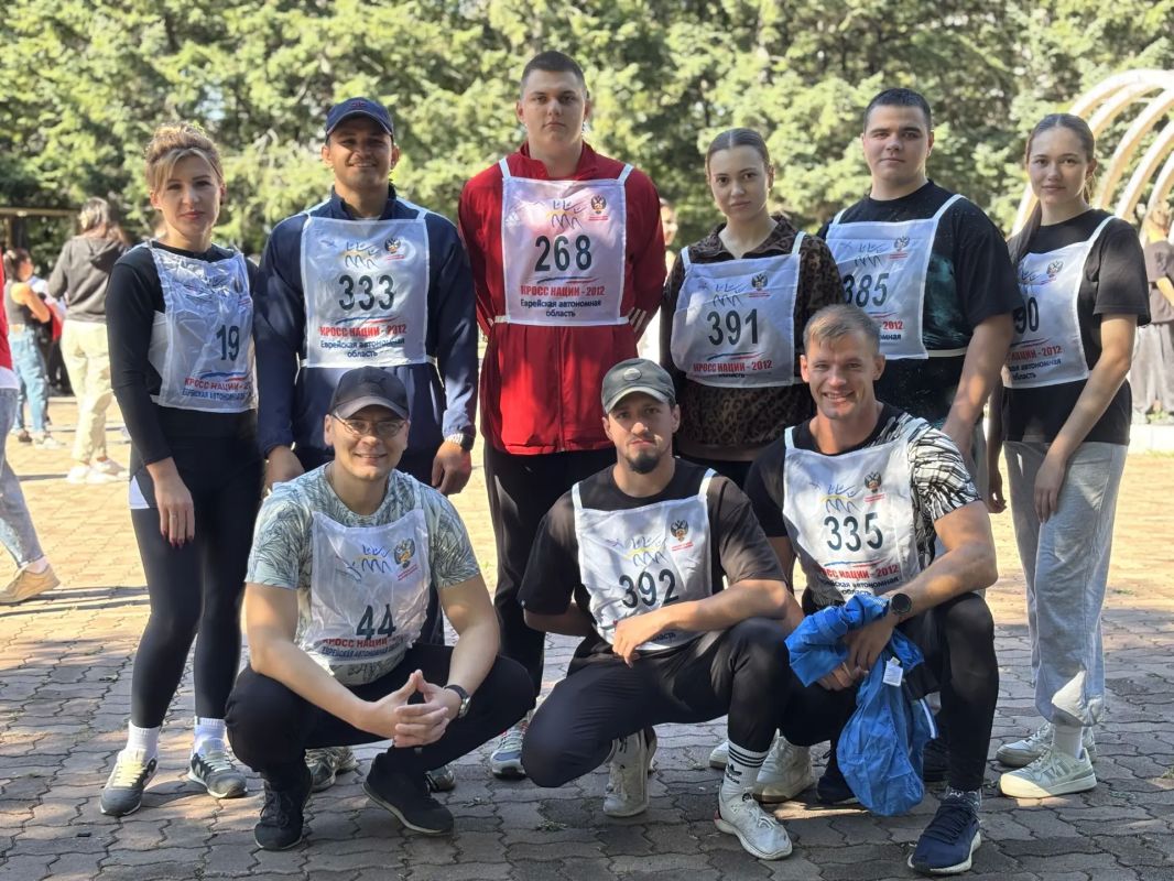 В Биробиджане полицейские вошли в десятку сильнейших на «Кроссе наций - 2026» В Биробиджане полицейские вошли в десятку сильнейших на «Кроссе наций - 2026»