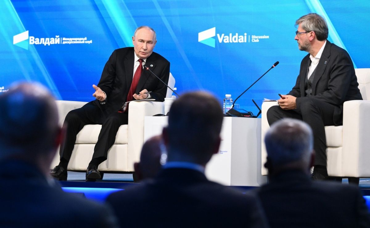 Президент РФ Владимир Путин выступил в рамках пленарного заседания дискуссионного клуба «Валдай» Президент РФ Владимир Путин выступил в рамках пленарного заседания дискуссионного клуба «Валдай»