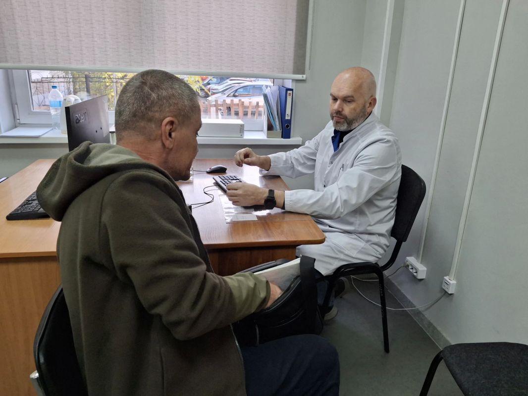 Мария Костюк: В Биробиджане вновь прошел единый день диспансеризации для участников СВО Мария Костюк: В Биробиджане вновь прошел единый день диспансеризации для участников СВО