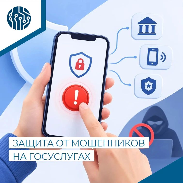 «Красная кнопка» на Госуслугах: защита от мошенников