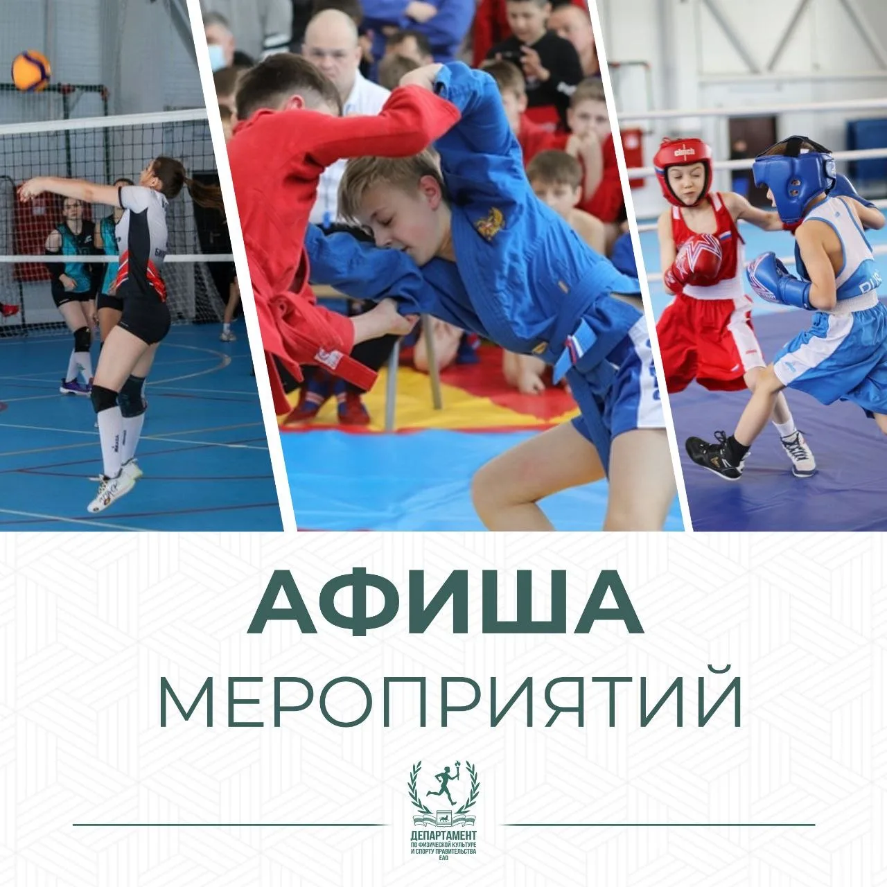 Спортивная афиша ЕАО на ближайшие дни готова!