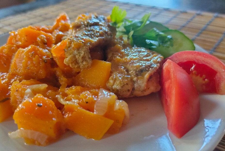 Гарнир из тыквы и лука: просто, вкусно и полезно