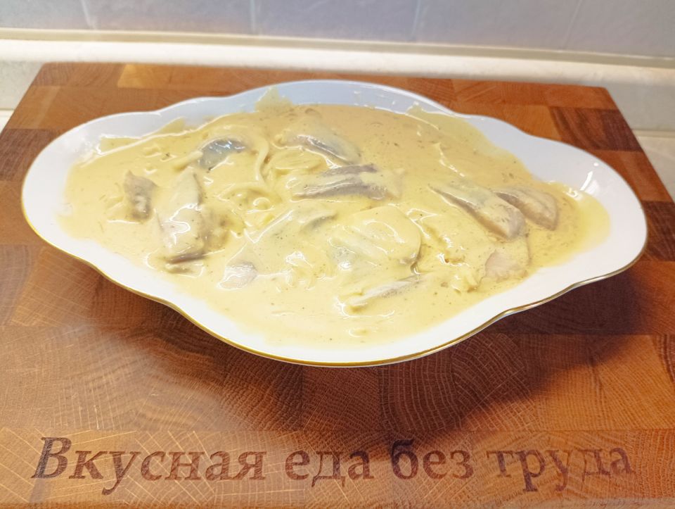 Сельдь в датском стиле: откройте новые вкусы с уникальным соусом