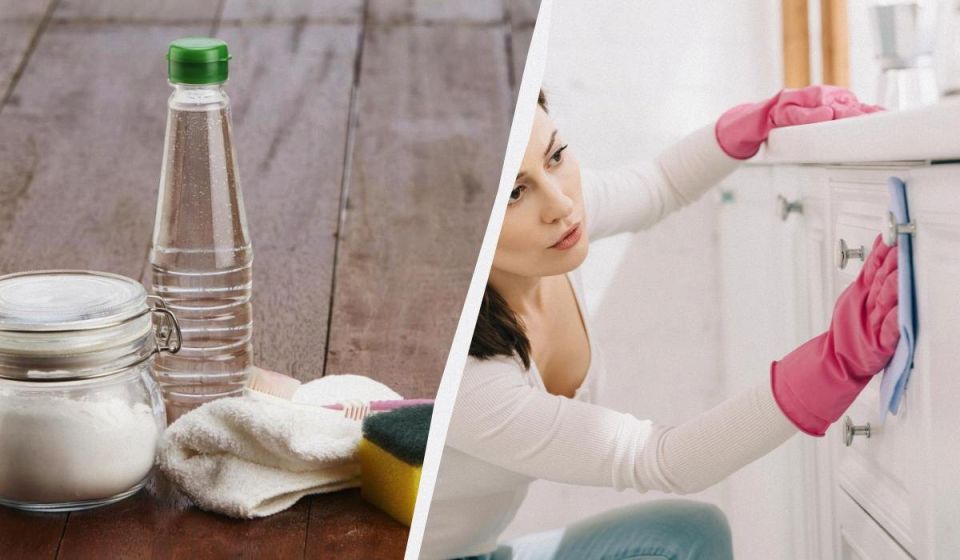 Как быстро и эффективно очистить кухонные шкафы от жира: секреты народных средств