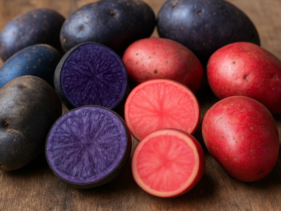 Цветной картофель: как вырастить синюю красоту на своем участке