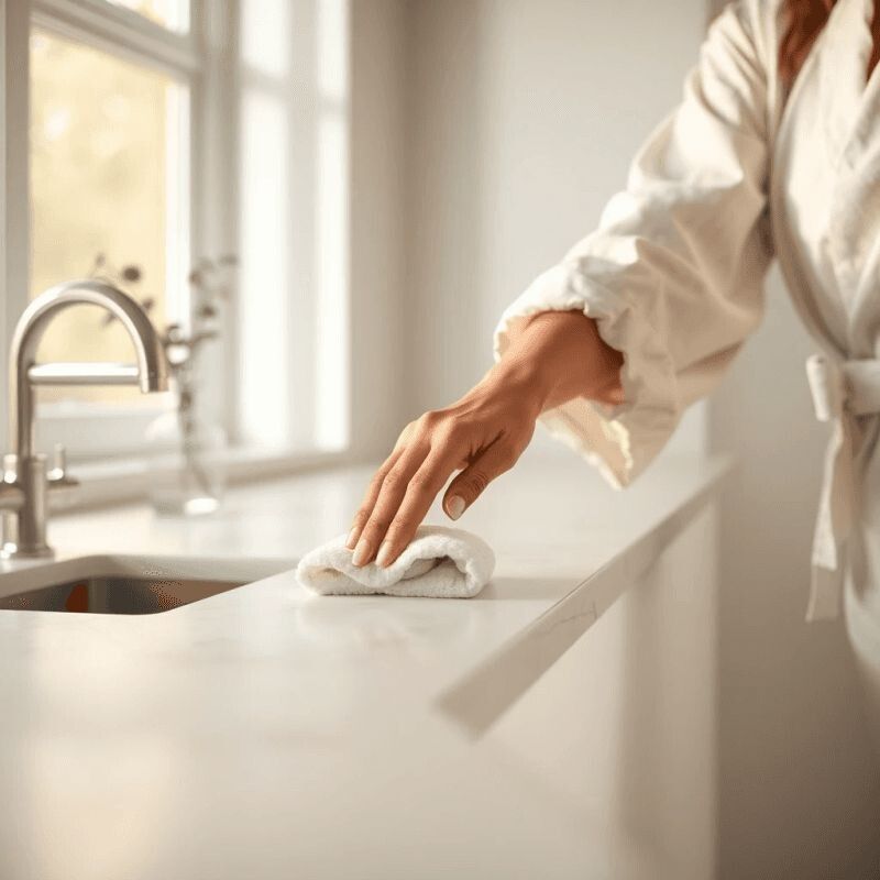 Советы по уходу за искусственным камнем