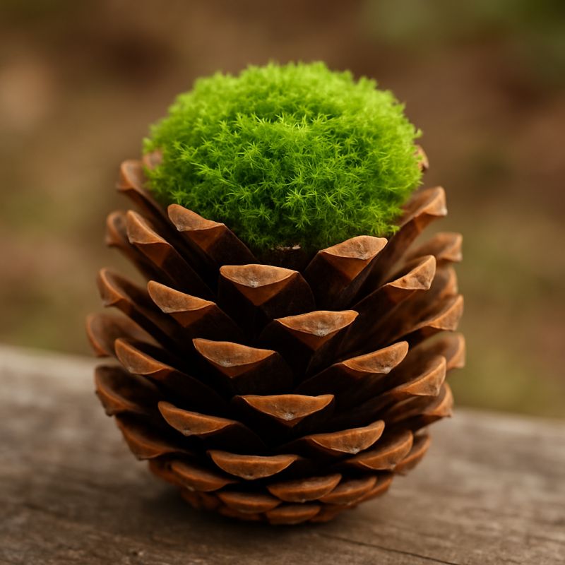 Как использовать опавшие шишки для озеленения: советы и идеи